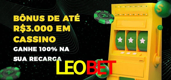 LEOBET melhor bônus de depósito